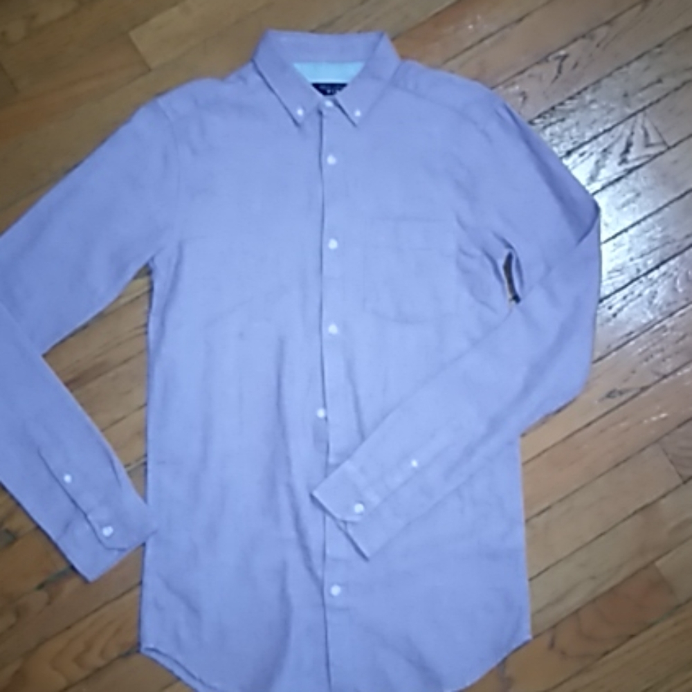 Men's long sleeve dress shirt
